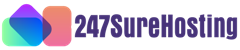 247 SURE HOSTING logo